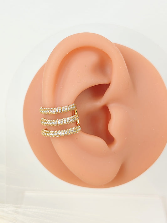 Ear Cuff acciaio regina