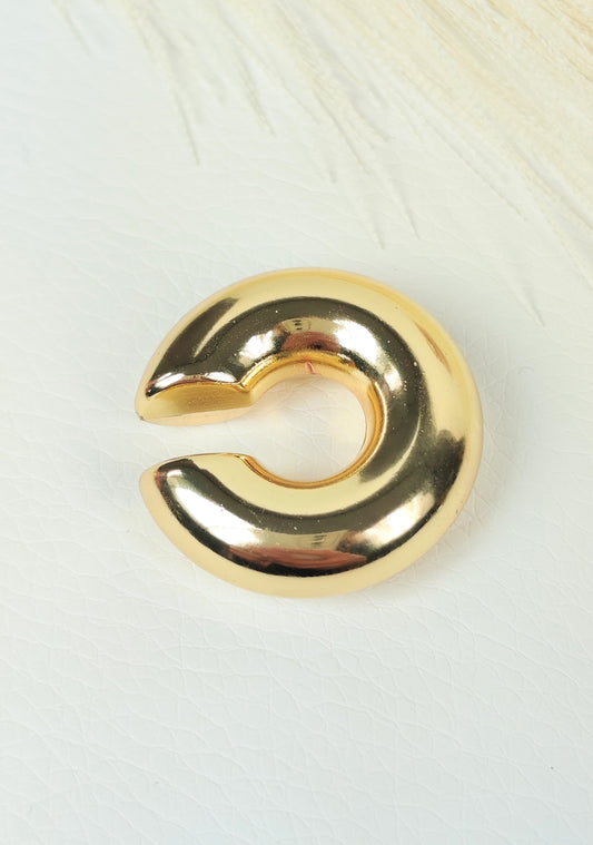 Ear Cuff acciaio big liscio