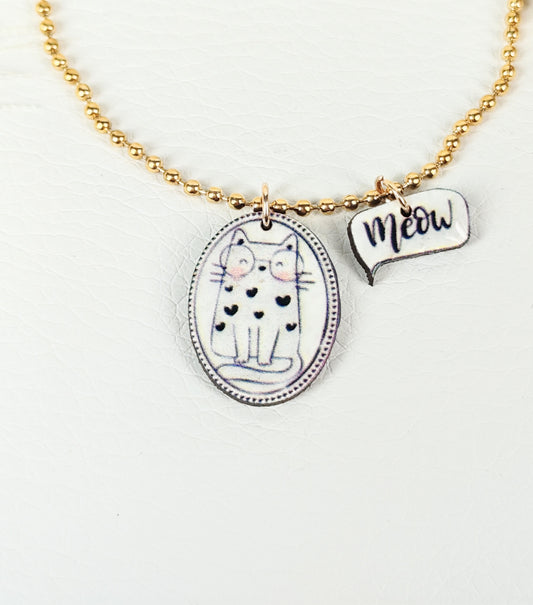 Bracciale acciaio Gatto 04