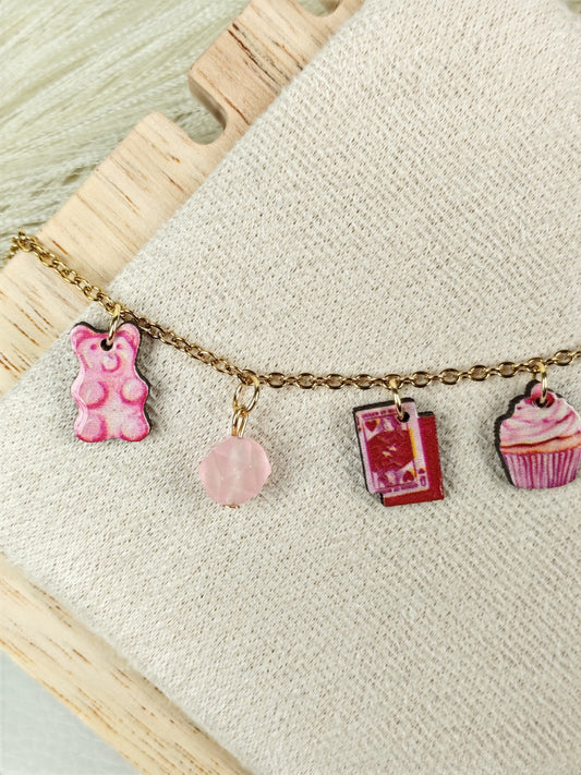 Collana in acciaio "La dolce vita"