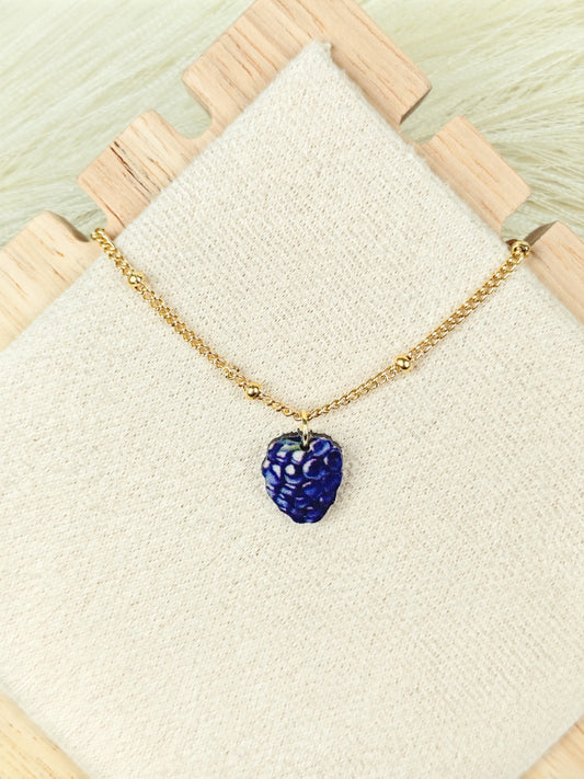 Collana in acciaio Mora