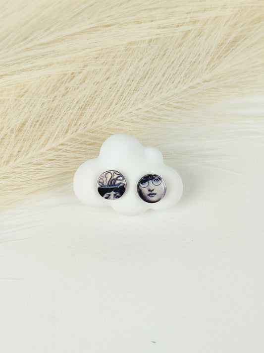 Orecchini a lobo Fornasetti 7