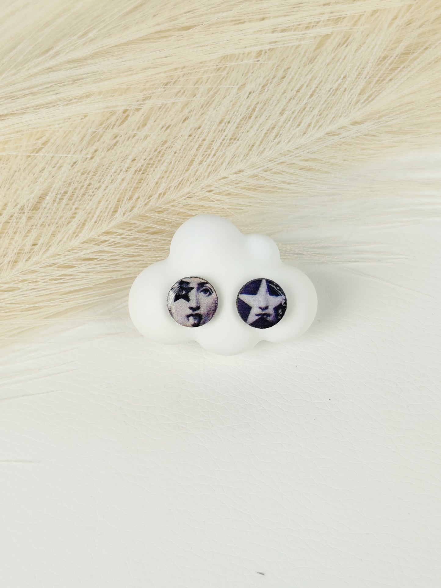 Orecchini a lobo Fornasetti 1