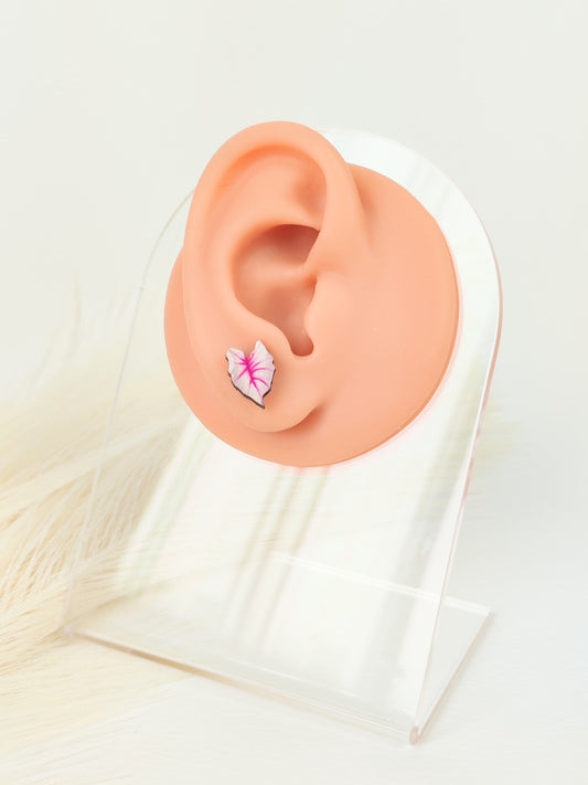 Orecchini a lobo foglia 3