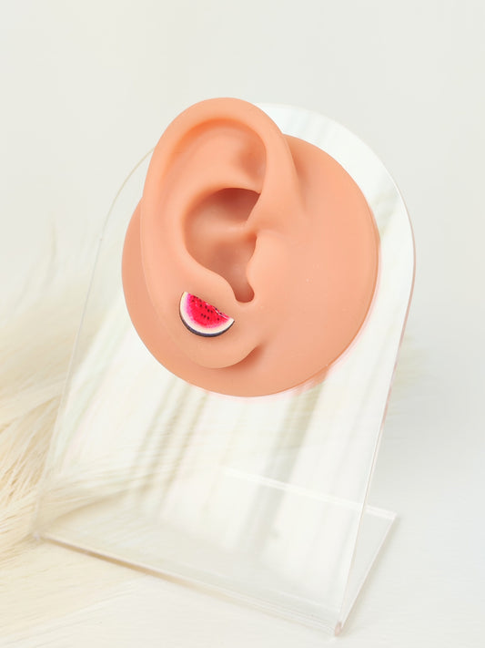 Orecchini a lobo anguria