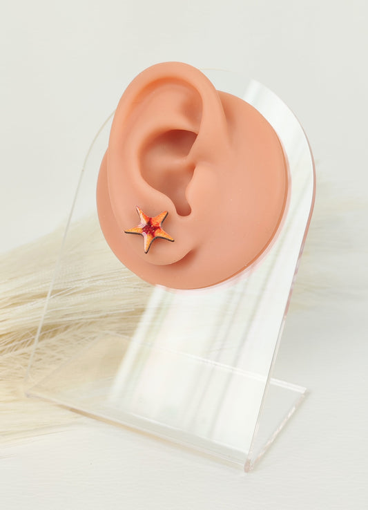 Orecchini a lobo stella marina