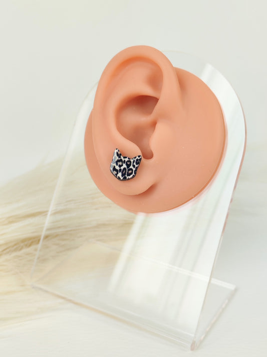 Orecchini a lobo Gatto leopardato