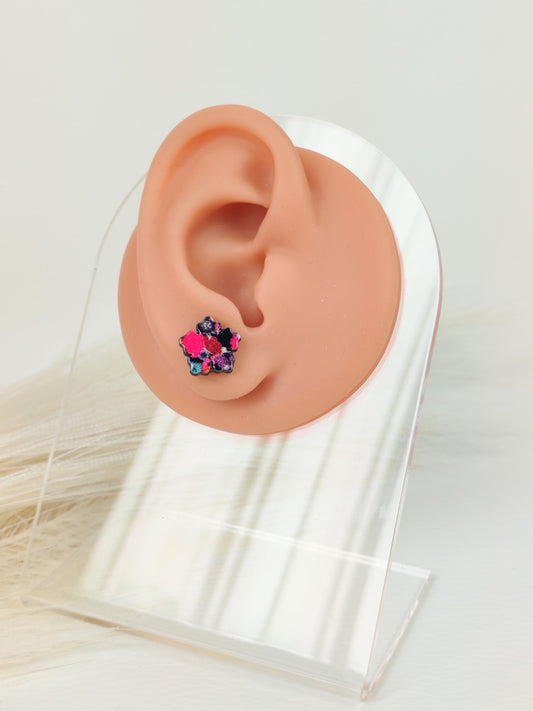 Orecchini a lobo kokeshi 1