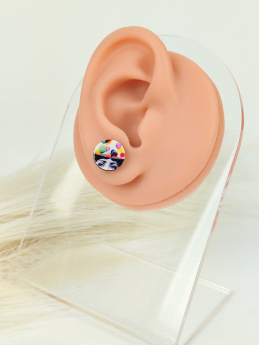 Orecchini a lobo Fornasetti 3