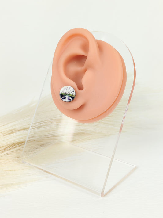 Orecchini a lobo Fornasetti 2