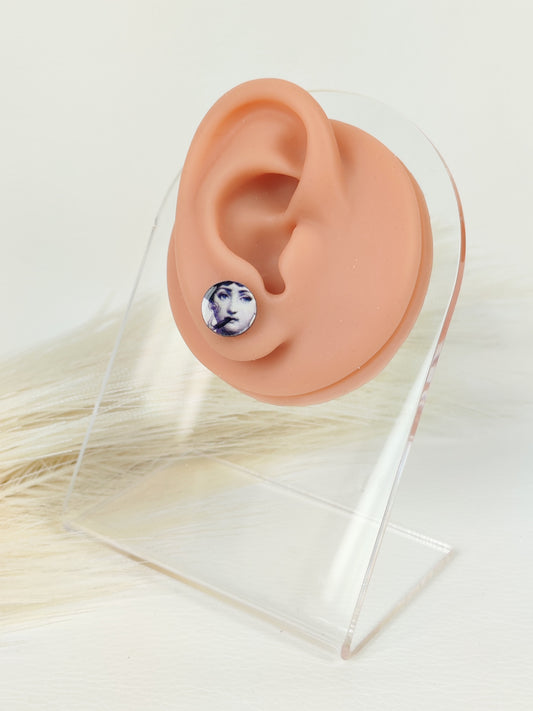 Orecchini a lobo Fornasetti 5