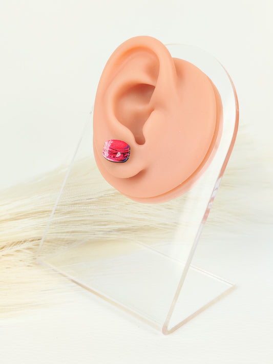 Orecchini a lobo macaron