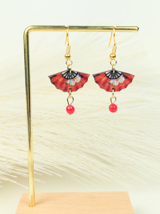 Orecchini Ventaglio Giapponese 08