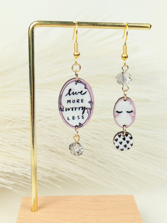 Orecchini "Love more.."