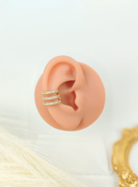 Ear Cuff acciaio regina