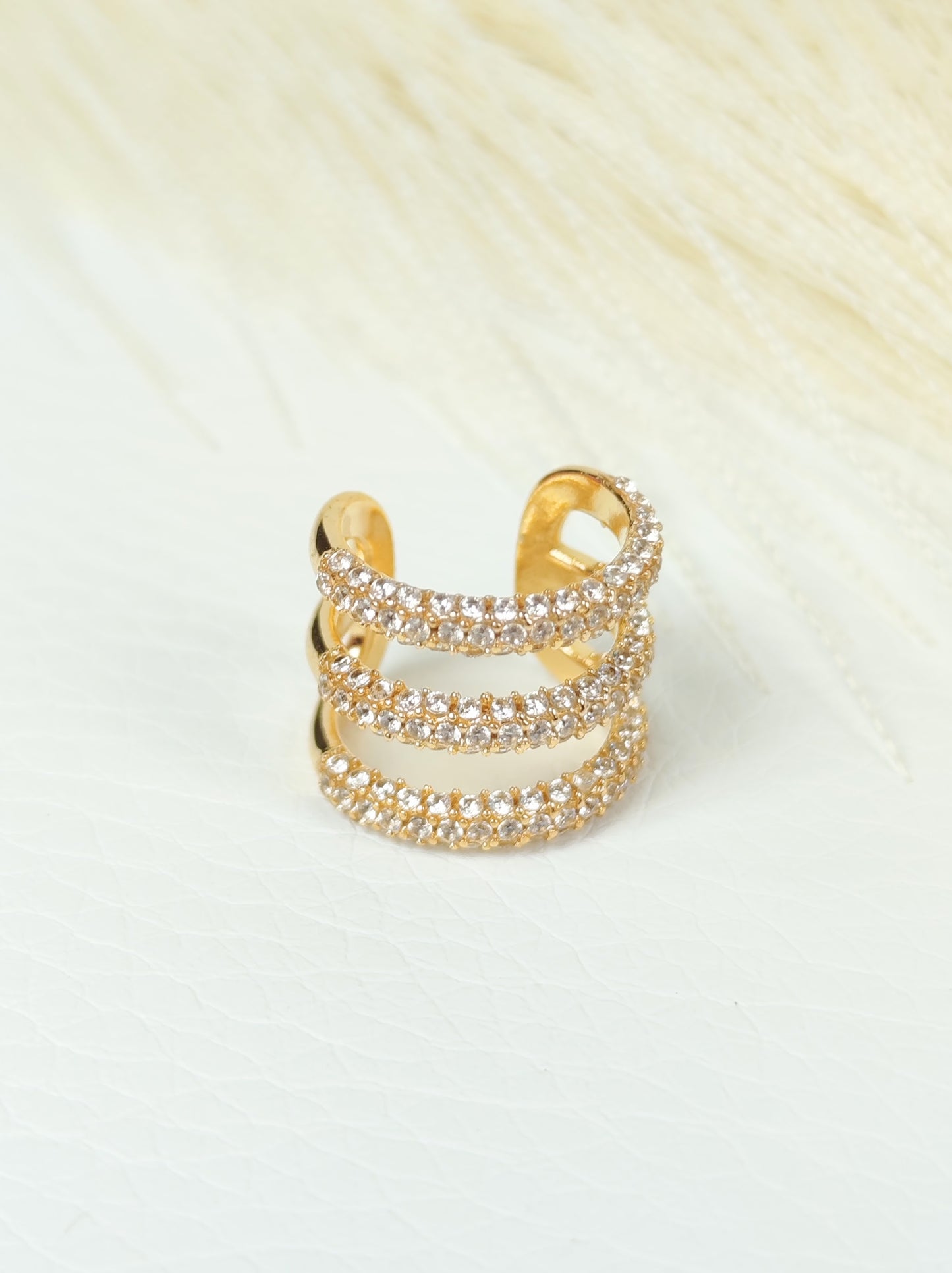 Ear Cuff acciaio regina