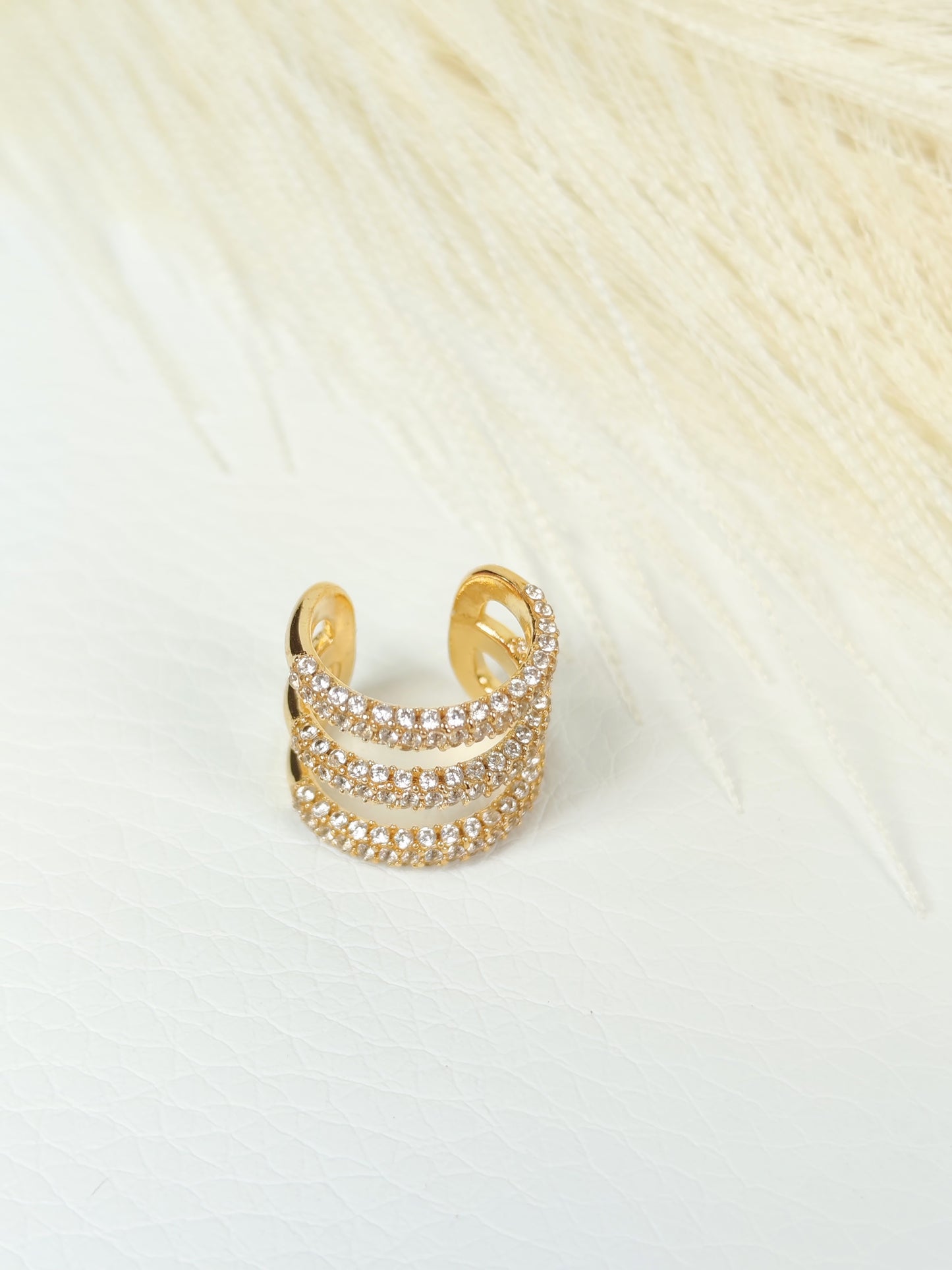 Ear Cuff acciaio regina