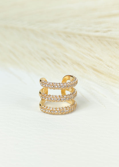 Ear Cuff acciaio regina