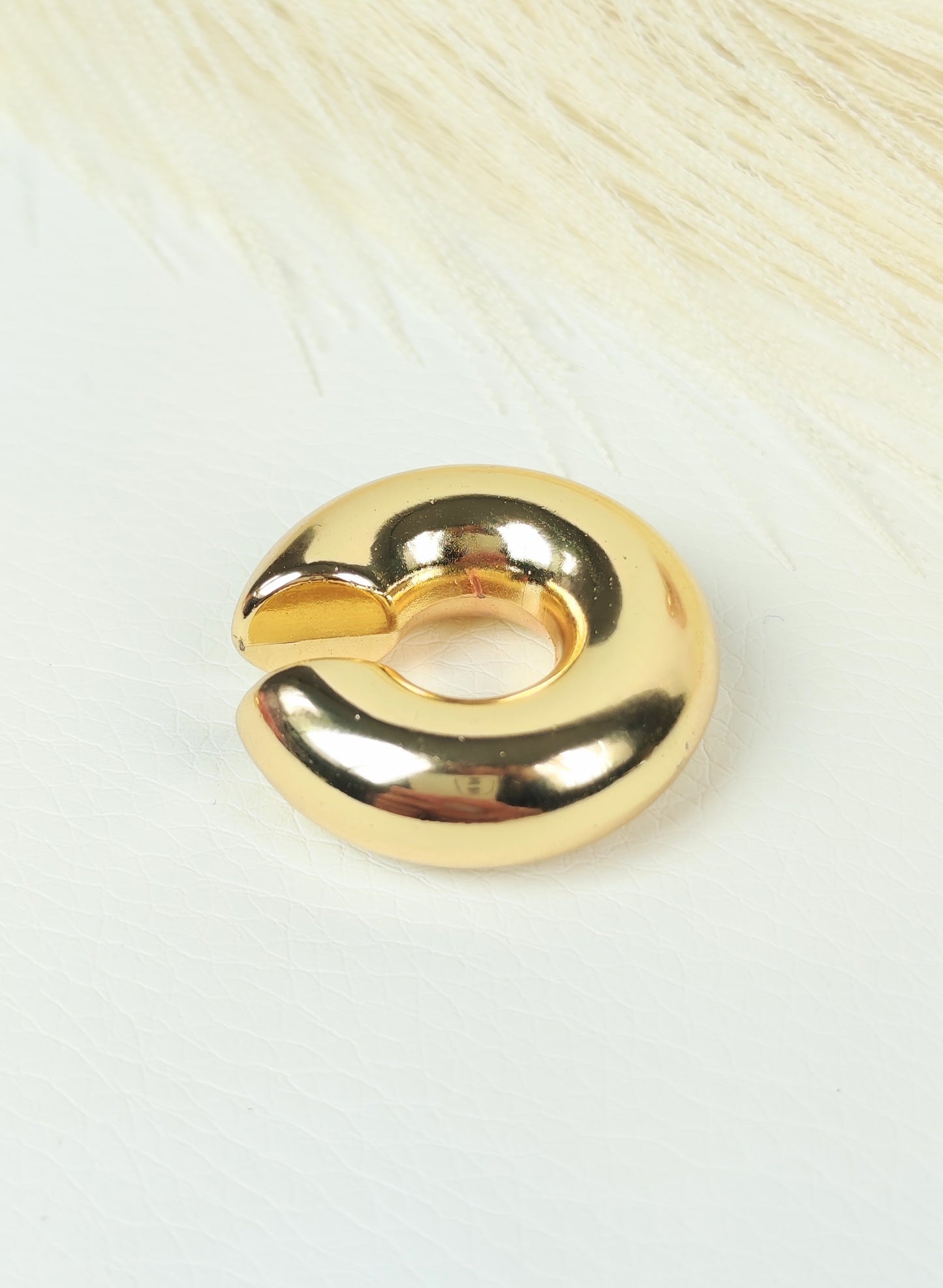 Ear Cuff acciaio big liscio