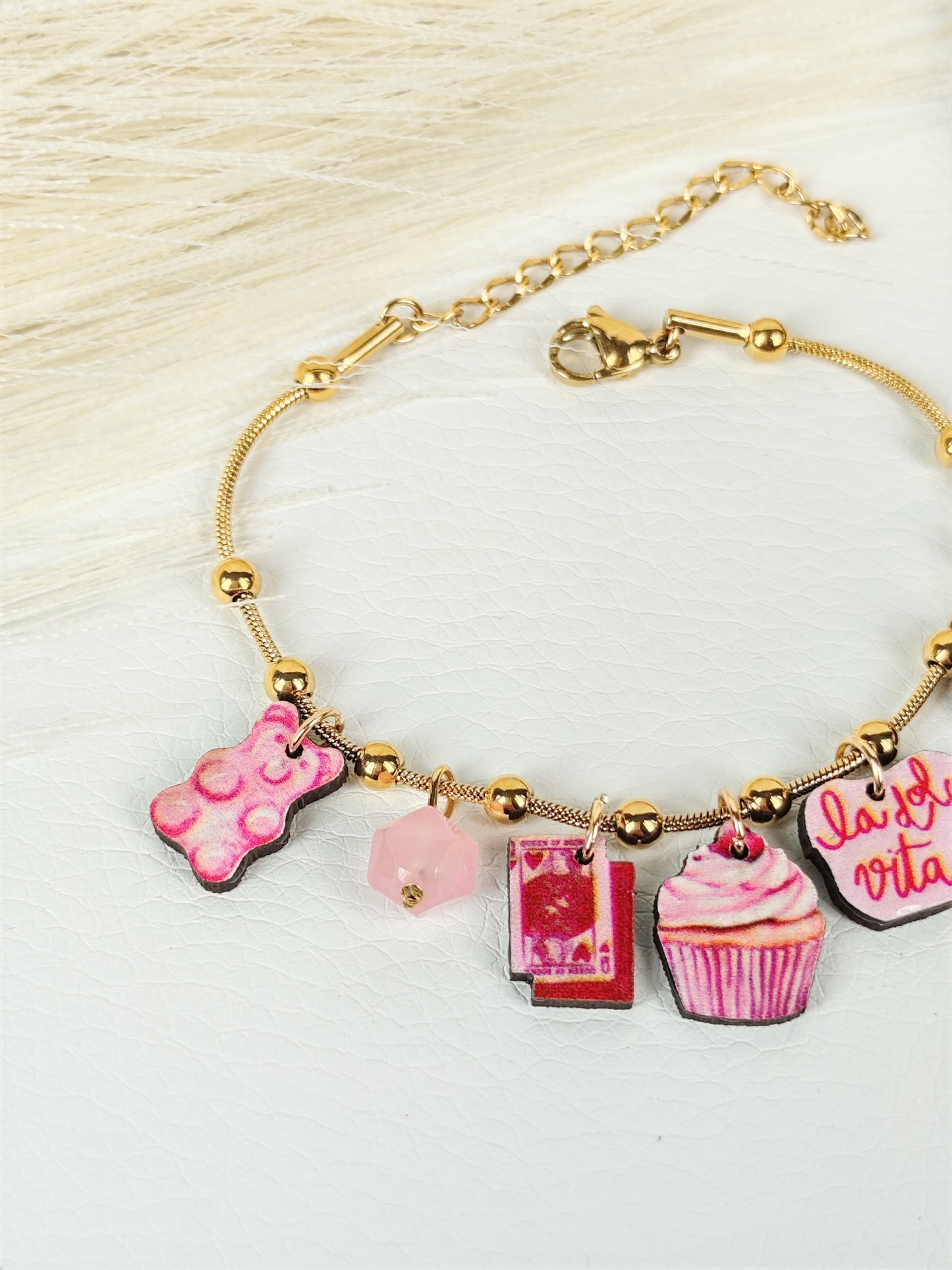 Bracciale acciaio "La dolce vita"