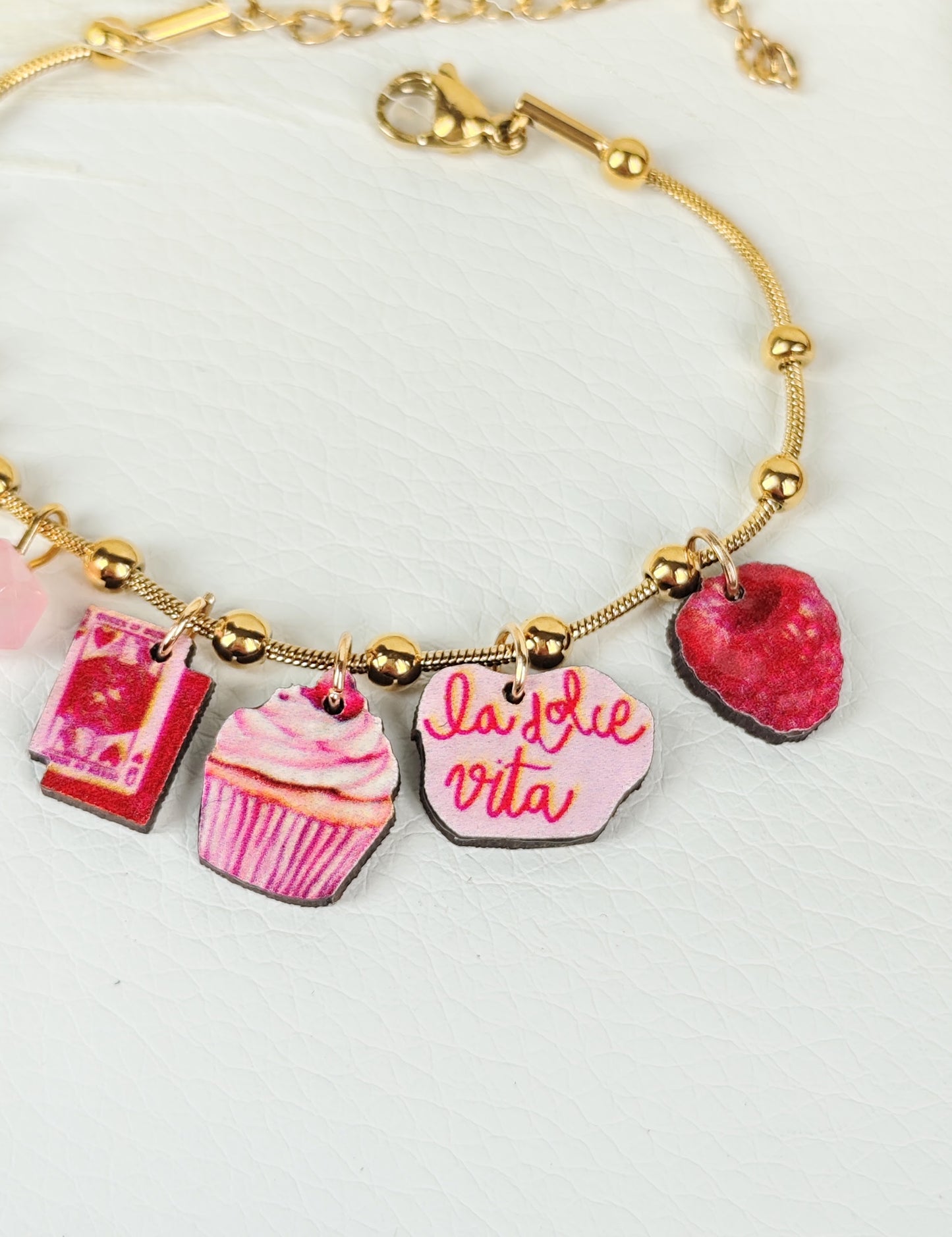 Bracciale acciaio "La dolce vita"