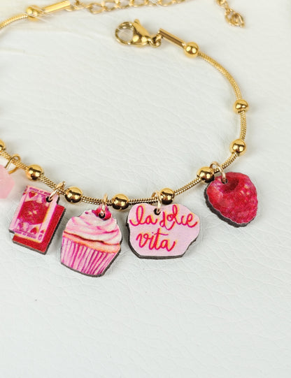 Bracciale acciaio "La dolce vita"
