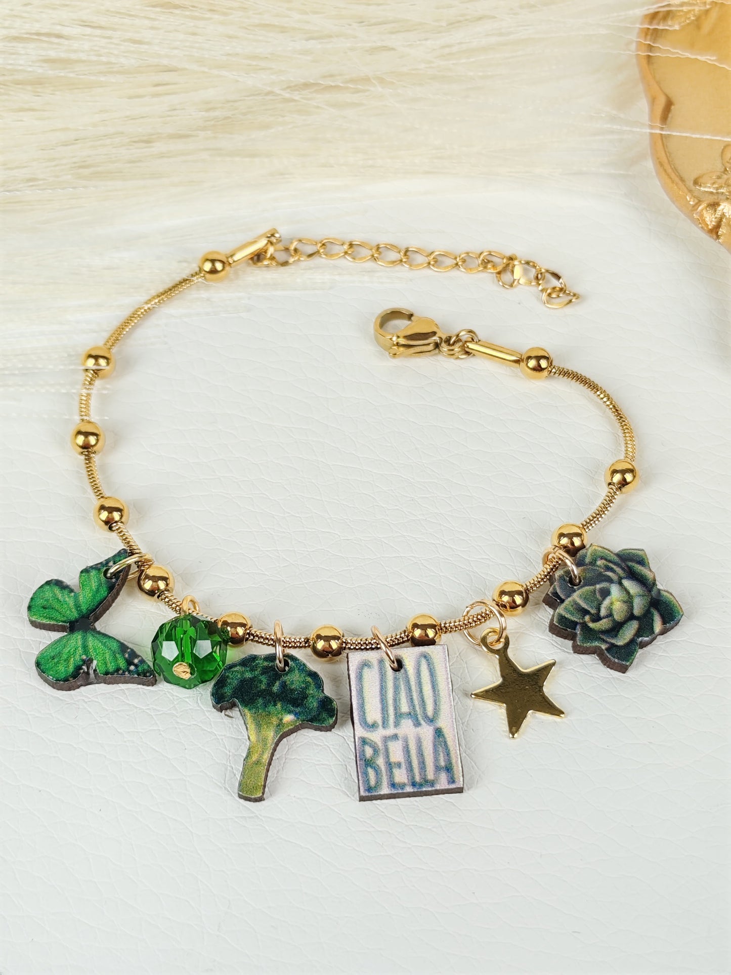 Bracciale acciaio "Ciao Bella"