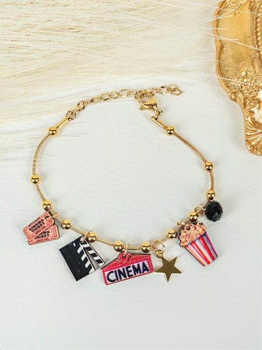 Bracciale acciaio "Cinema"