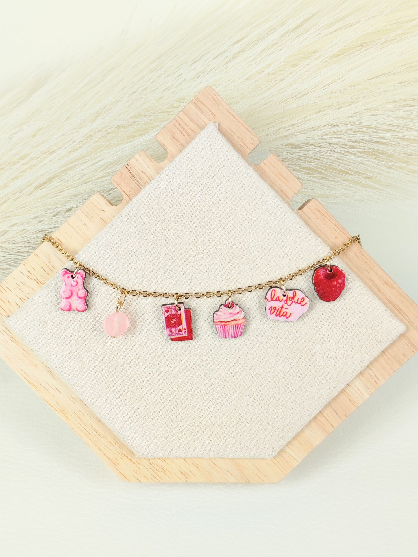 Collana in acciaio "La dolce vita"