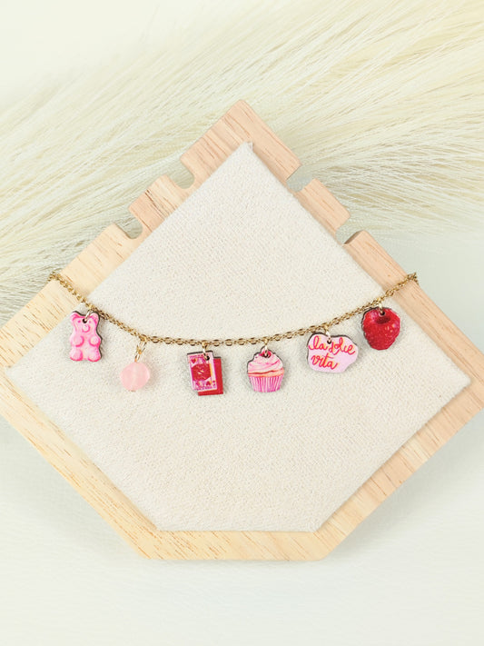 Collana in acciaio "La dolce vita"