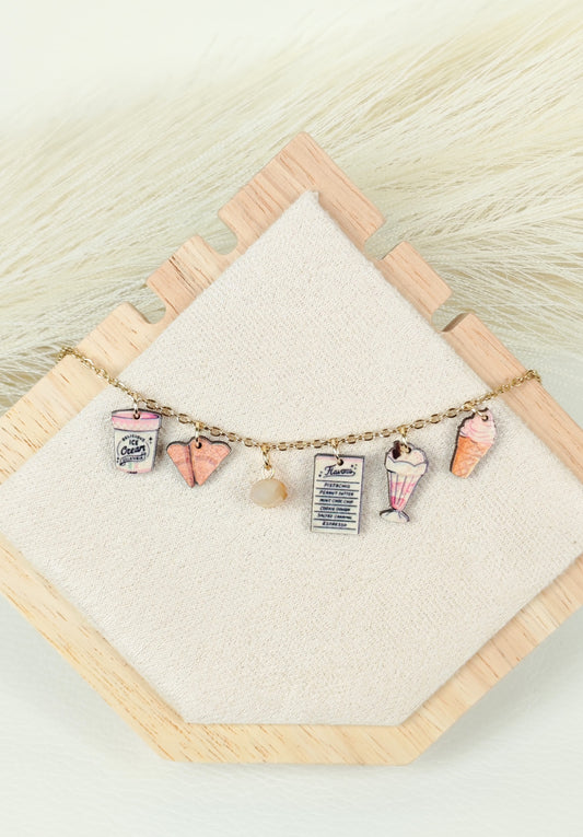 Collana in acciaio "Gelato"