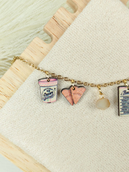 Collana in acciaio "Gelato"