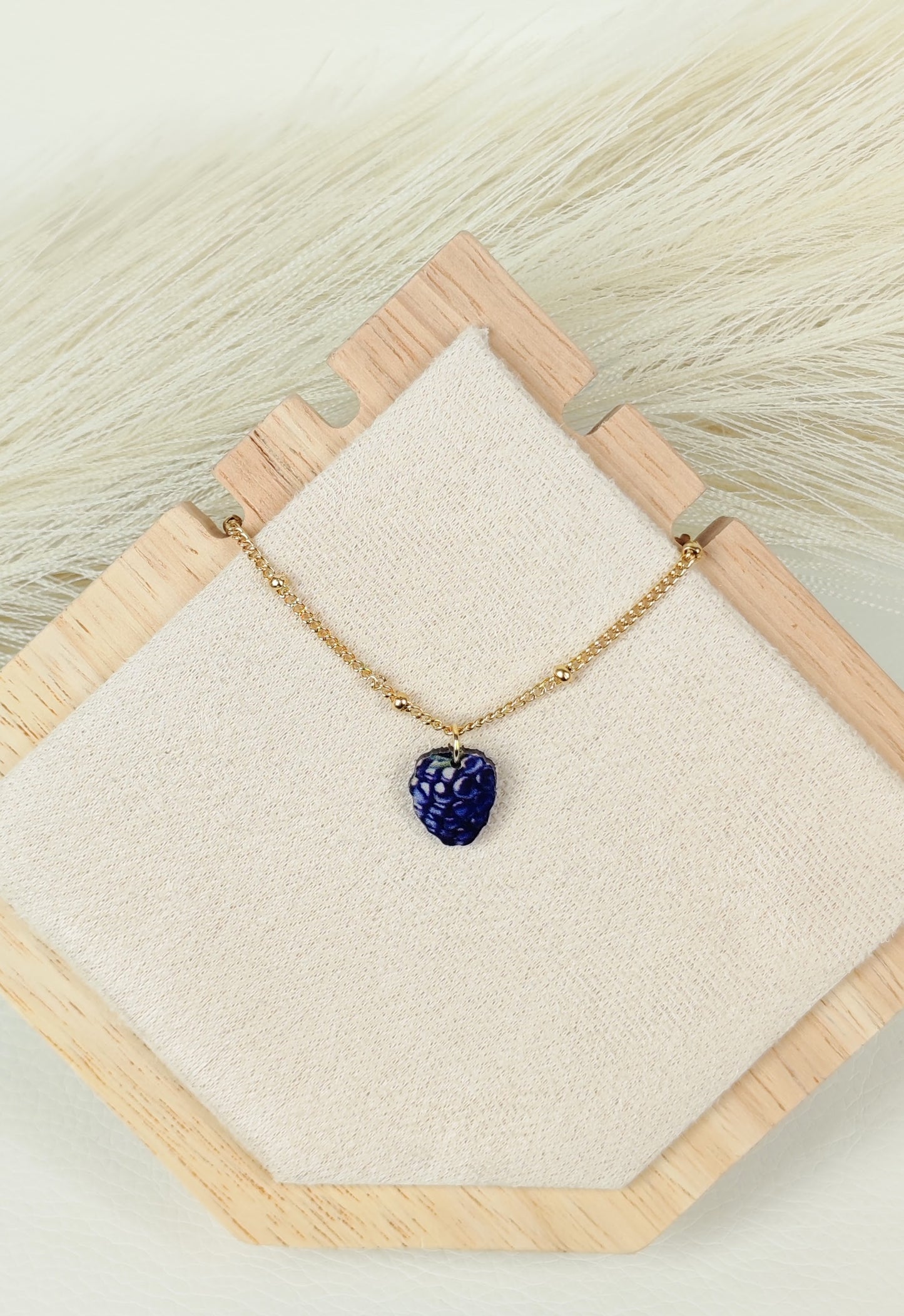 Collana in acciaio Mora