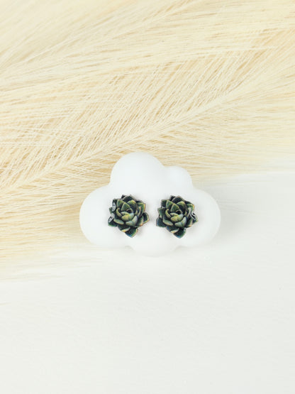 Orecchini a lobo succulent