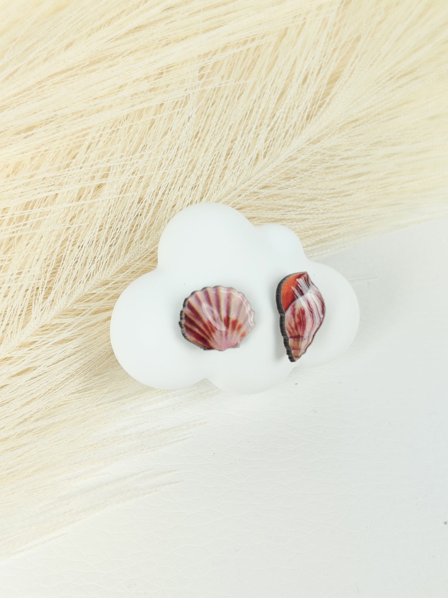 Orecchini a lobo conchiglie