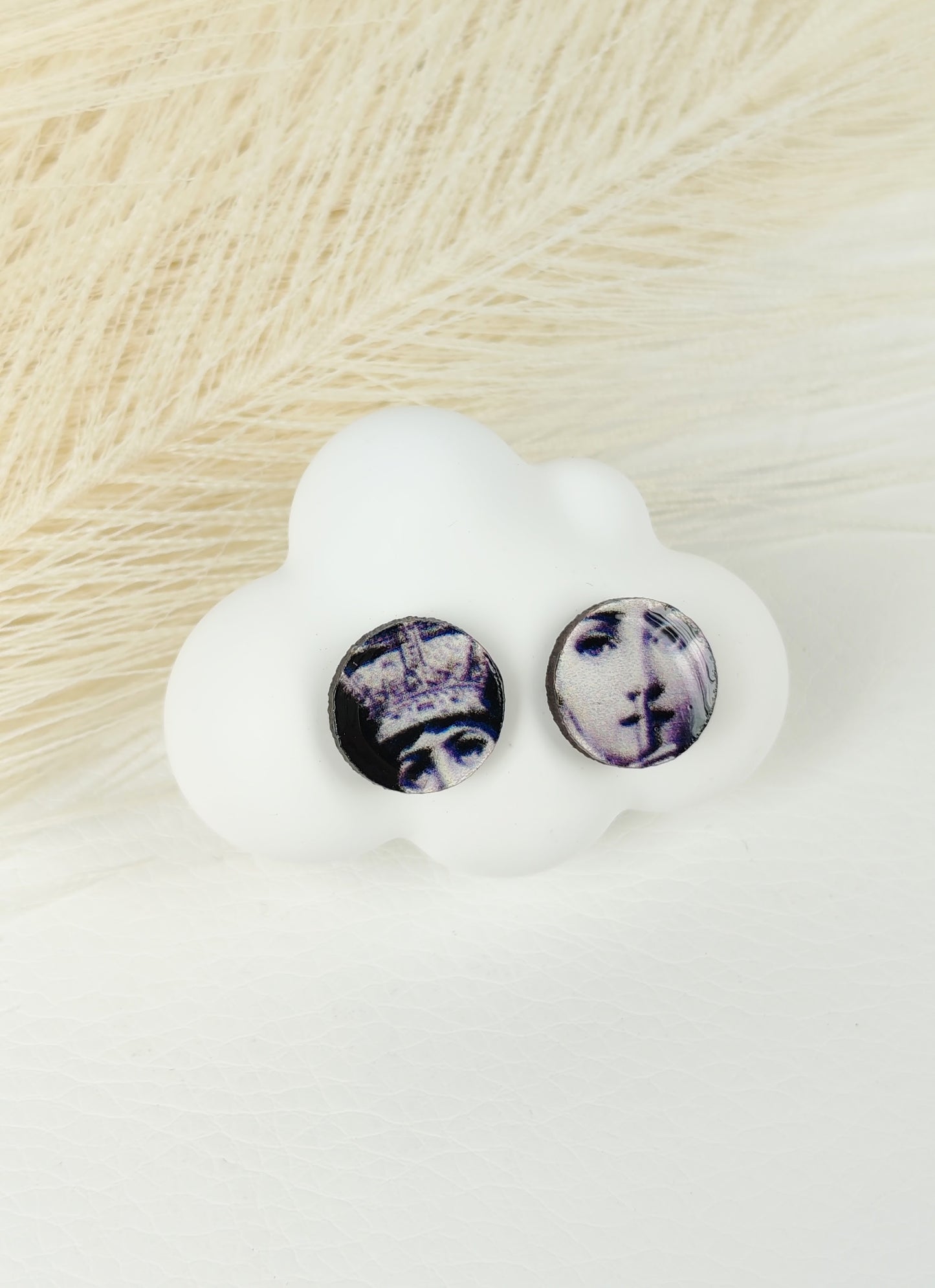 Orecchini a lobo Fornasetti 4