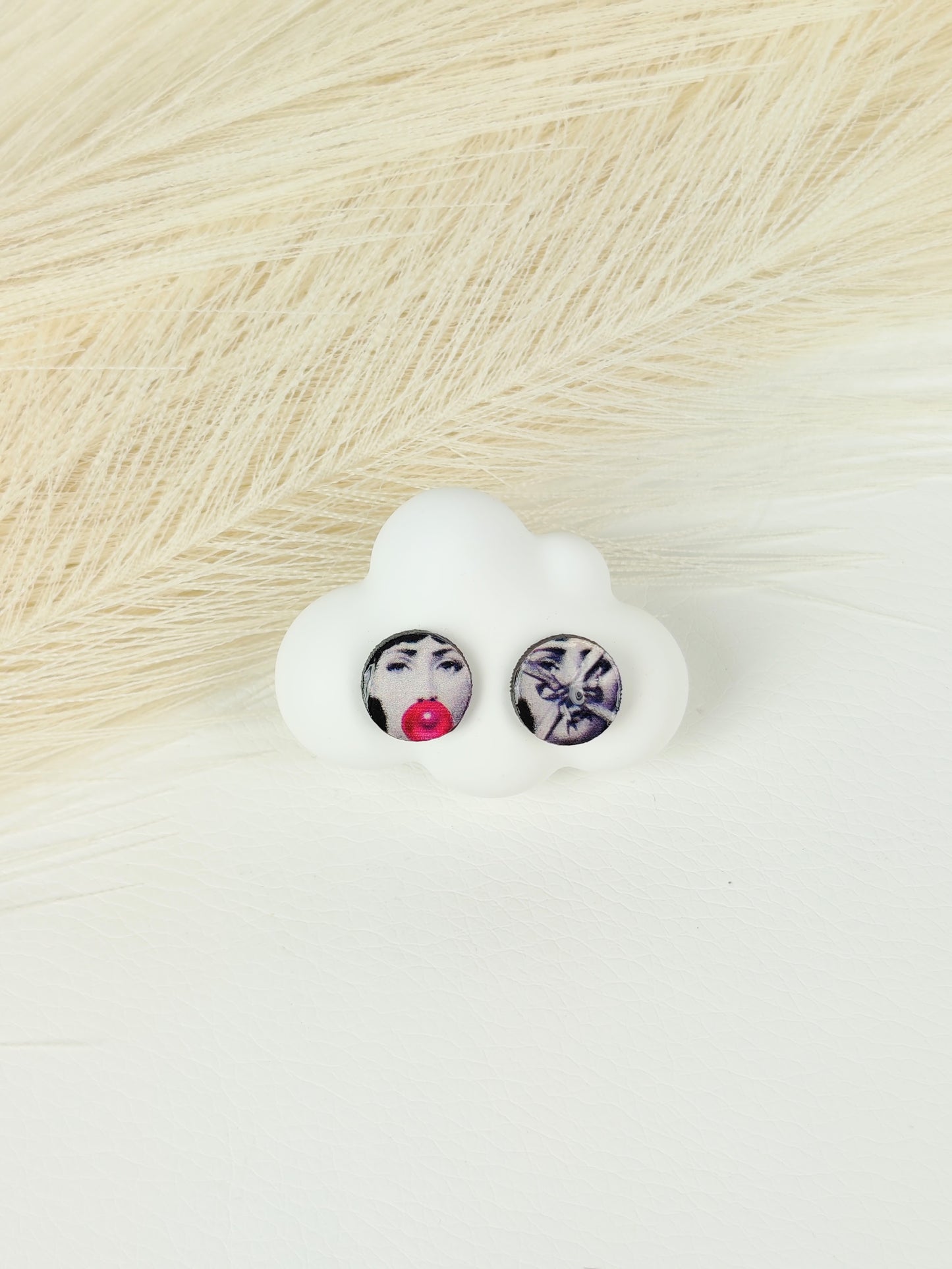 Orecchini a lobo Fornasetti 8
