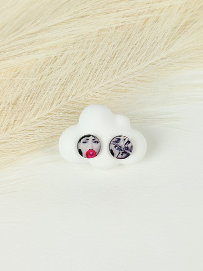 Orecchini a lobo Fornasetti 8