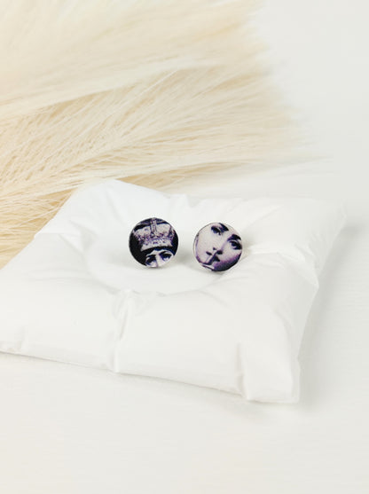 Orecchini a lobo Fornasetti 4