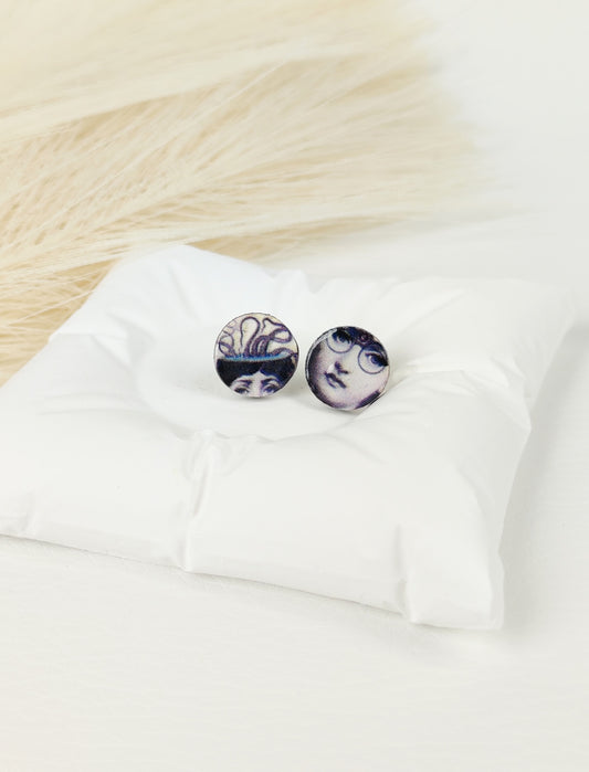 Orecchini a lobo Fornasetti 7