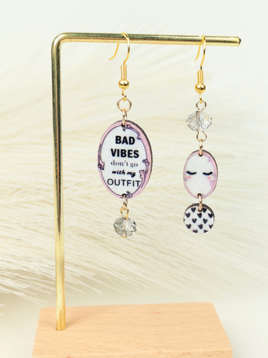 Orecchini "Bad Vibes.."