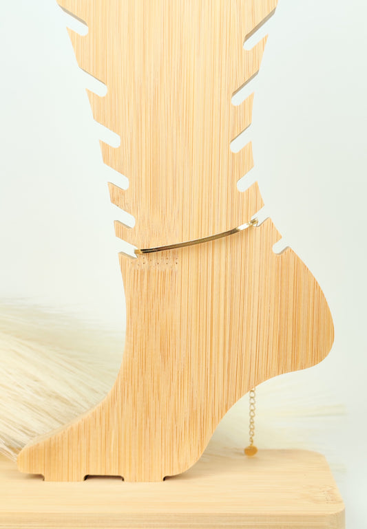 Cavigliera in acciaio fascia